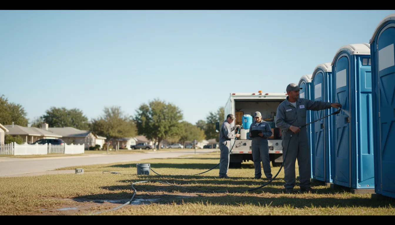 Long-Term Portable Toilet Rental in Walnut Creek, OH near me